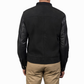 Blain Men’s Suede Bomber Jacket Real Leather Classic Casual Zip-Up Coat