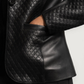 Cora Women’s Quilted Real Sheepskin Leather Blazer Premium Soft Leather Jacket Elegant Outerwear