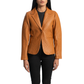 Cora Women’s Quilted Real Sheepskin Leather Blazer Premium Soft Leather Jacket Elegant Outerwear