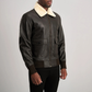 Airin G‑1 Men’s Sheepskin Aniline Leather Bomber Jacket