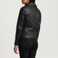 Rumy Women’s Real Leather Biker Jacket Premium Genuine Sheepskin Leather Moto Jacket