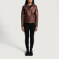 Rumy Women’s Real Leather Biker Jacket Premium Genuine Sheepskin Leather Moto Jacket