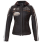 Women’s Biker Jacket with Protective Armor Real Leather Motorcycle Jacket for Ladies
